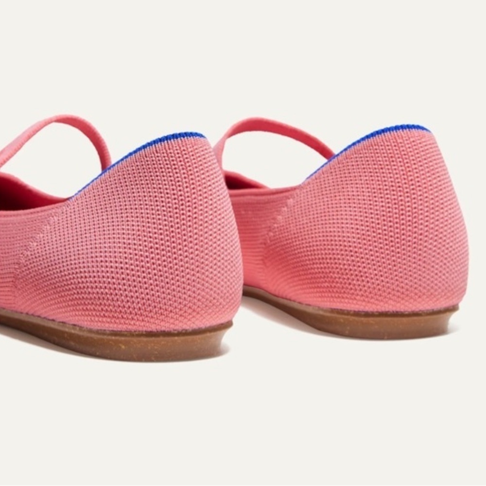 NEW ROTHY’S The Point Mary Jane II in Tulip Pink size 9.5 - Picture 5 of 12
